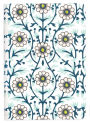Floral Trellis Embroidered Journal