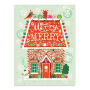 A Sweet Christmas Large Embellished Holiday Notecards