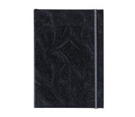 Title: Christian Lacroix A6 Journal, Black Paseo Pattern - 4.25