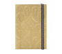 Christian Lacroix A6 Journal, Gold Paseo Pattern - 4.25
