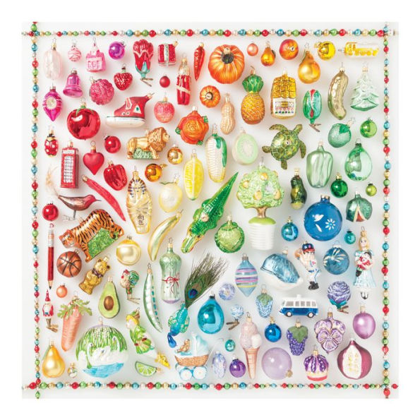 Rainbow Ornaments 500 Piece Puzzle