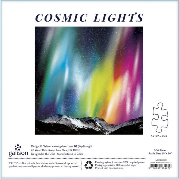 Cosmic Lights 500 Piece Puzzle