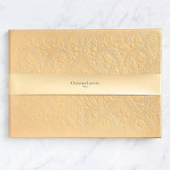 Title: Gold Christian Lacroix Guest Book