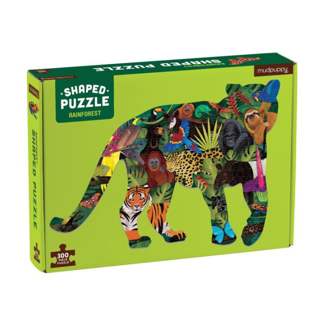 Fitness Cat 300-Piece Jigsaw Puzzle