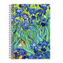 Van Gogh Irises Wire-o Journal 6 X 8.5