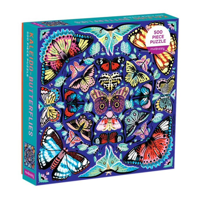 Kaleidoscope Butterflies 500 Piece Puzzle by Galison Books Barnes