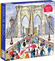 Title: Michael Storrings Brooklyn Bridge 1000 Piece Puzzle in a Square Box