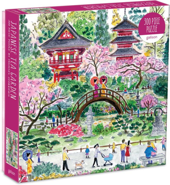 Michael Storrings Japanese Tea Garden 300 Piece Puzzle by Galison, Michael  Storrings