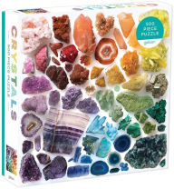 Title: Rainbow Crystals 500 Piece Puzzle