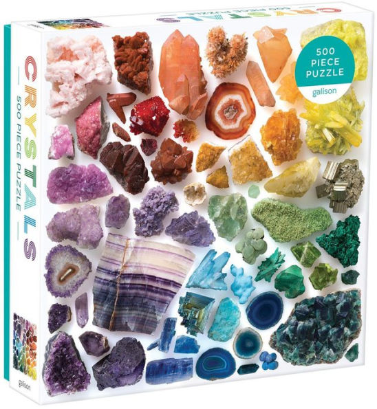 Rainbow Crystals 500 Piece Puzzle