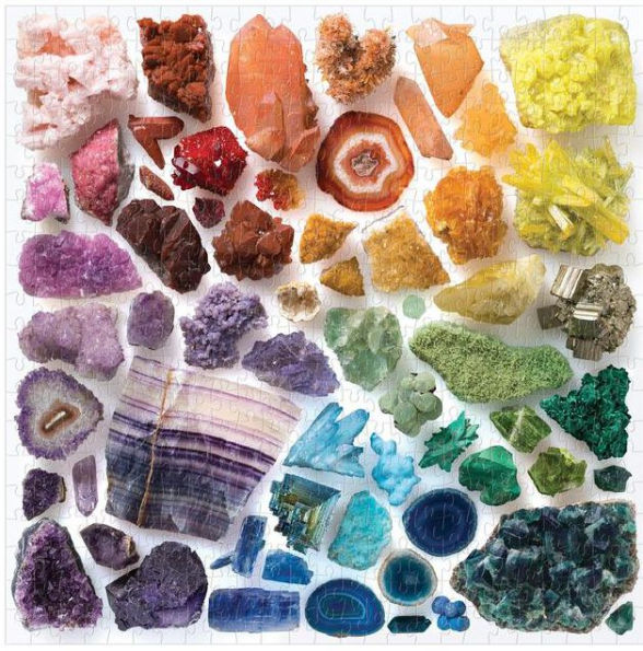 Rainbow Crystals 500 Piece Puzzle