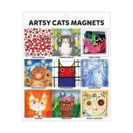 Title: Artsy Cats Magnets