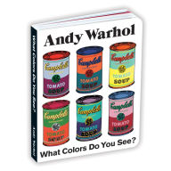 Ebook gratis italiano download Andy Warhol What Colors Do You See? Board Book 9780735363793 in English