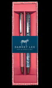 Title: Dabney Lee Geo Pen/Pencil Set