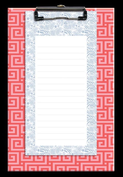 Dabney Lee Bruno Clipboard with List pad
