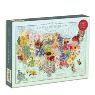Title: Wendy Gold USA State Flowers 1000 Piece Puzzle
