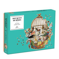 Title: Bouquet of Birds 750 Piece Shaped Puzzle