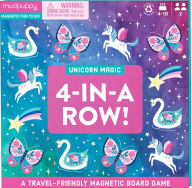 Title: Unicorn Magic 4-in-a-Row Magnetic Board Game