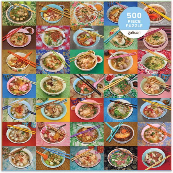 Noodles for Lunch 500 Piece Jigsaw Puzzle