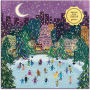 Alternative view 2 of Merry Moonlight Skaters 500 Piece Foil Puzzle