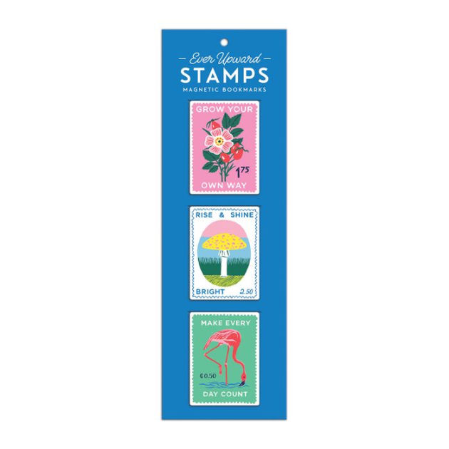 Ever Upward Stamps Shaped Bookmarks by Emily Taylor, Other