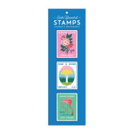 Title: Ever Upward Stamps Shaped Magnetic Bookmarks