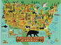 Alternative view 2 of National Parks of America 1000 Piece Puzzle