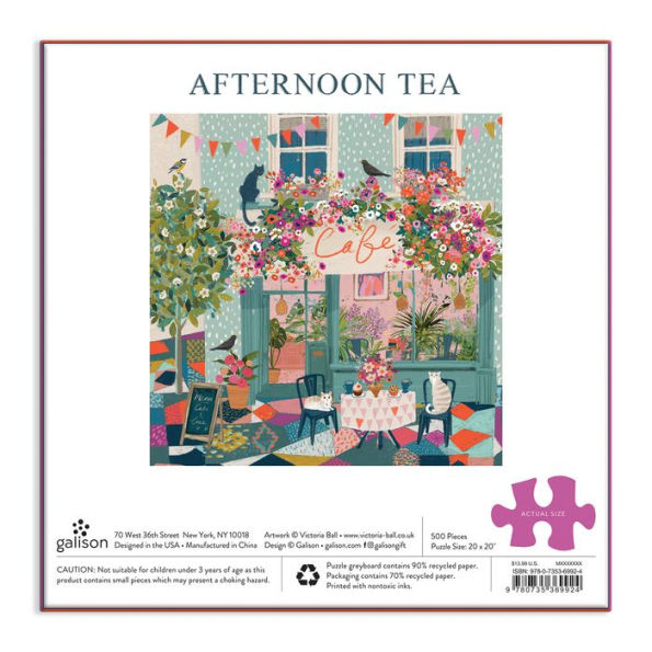 Afternoon Tea 500 Piece Puzzle