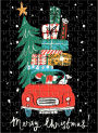 Alternative view 2 of Christmas Car 130 Piece Puzzle Ornament