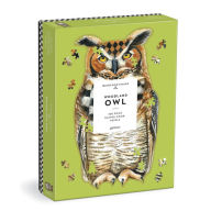 Title: MacKenzie-Childs Woodland Owl 250 Piece Shaped Wood Puzzle