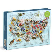 Title: Wendy Gold State Birds 1000 Piece Puzzle