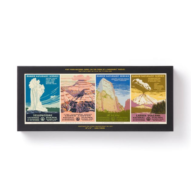 National Parks 1,000 Piece Panoramic Puzzle by Galison Barnes & Noble®