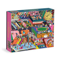 Title: Novel Neighborhood 1000 Piece Foil Puzzle