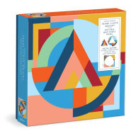 Title: Frank Lloyd Wright Organic Geometry 500 Piece Multi-Puzzle Puzzle