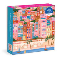 Title: Colors Of The French Riviera 1000 Piece Puzzle in Square Box