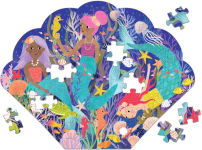 Alternative view 3 of Mermaid Cove 75 Piece Shaped Scene puzzle