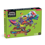 Alternative view 1 of Jurassic Skatepark 75 Piece Shaped Scene Puzzle