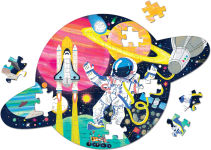 Alternative view 5 of Space Mission 75 Piece Shaped Scene Puzzle
