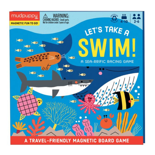 Let's Take a Swim Magnetic Board Game