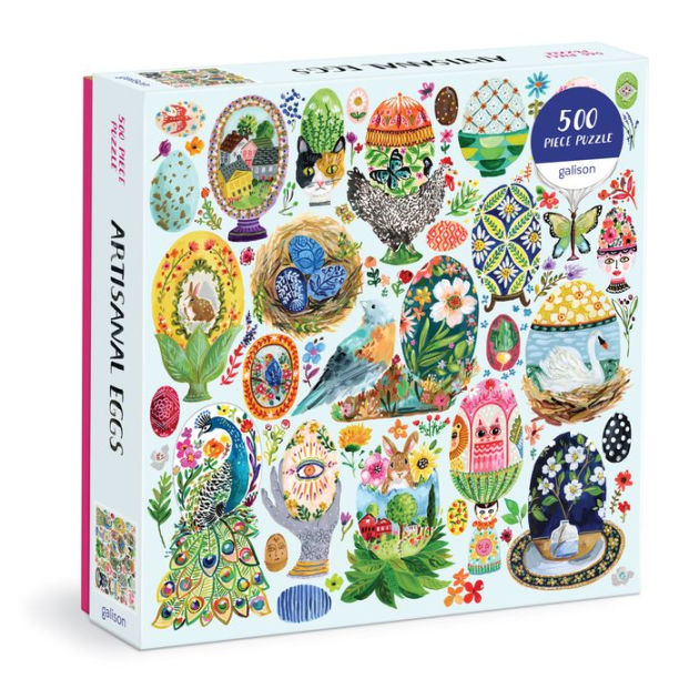Artisanal Eggs 500 Piece Puzzle by Galison, Augustwren Barnes & Noble®