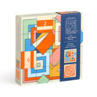 Title: Frank Lloyd Wright Imperial Hotel 2-in-1 Sliding Wood Puzzle