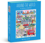 Title: Michael Storrings Around the World 1000pc Book Puzzle