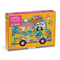 Title: Dumpling Truck 75 Piece Shaped Scene Puzzle