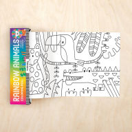 Title: Rainbow Animals Mini Coloring Roll, Author: Mudpuppy