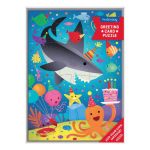 Alternative view 1 of Shark Party Greeting Card Puzzle