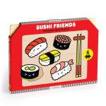 Alternative view 1 of Sushi Friends Wooden Tray Puzzle