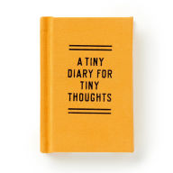 Title: A Tiny Diary for Tiny Thoughts