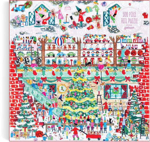 Michael Storrings Toy Workshop 500 Piece Foil Puzzle
