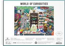 Alternative view 4 of World of Curiosities 1000 Piece Puzzle