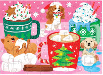 Alternative view 2 of Hot Cocoa Pups 48 Piece Mini Puzzle
